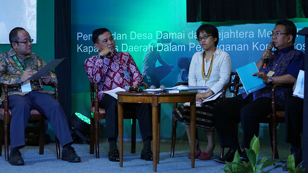 Peluncuran 3 buah buku terkait dengan konflik dan kekerasan pada tahun 2016